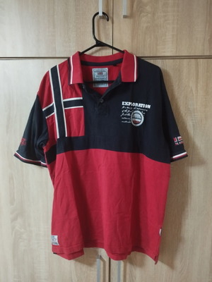 Polo Southern Territory XXL like new, red and dark blue