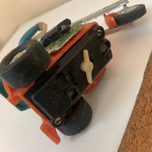 Wind-up chopper toy 1970 used, made in Hong Kong