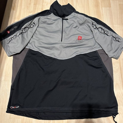 Rockrider vintage Y2K biking shirt XXL with back pockets