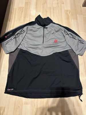 Rockrider vintage Y2K biking shirt XXL with back pockets