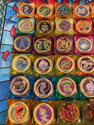 Pokemon laser waps 2002-2005 like new pack