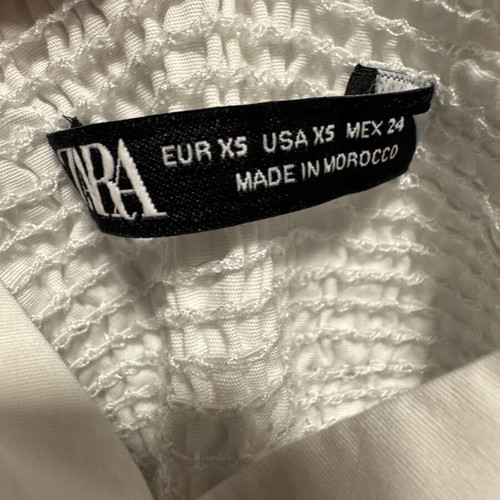 Zara white bodysuit, XS