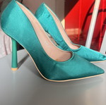 Turquoise pumps size 39