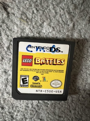Nintendo DS Lego Battles game like new