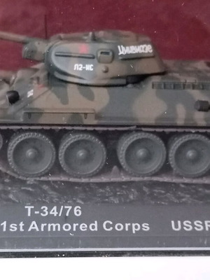 T-34/76 Combat Tank Model 1942 Like New