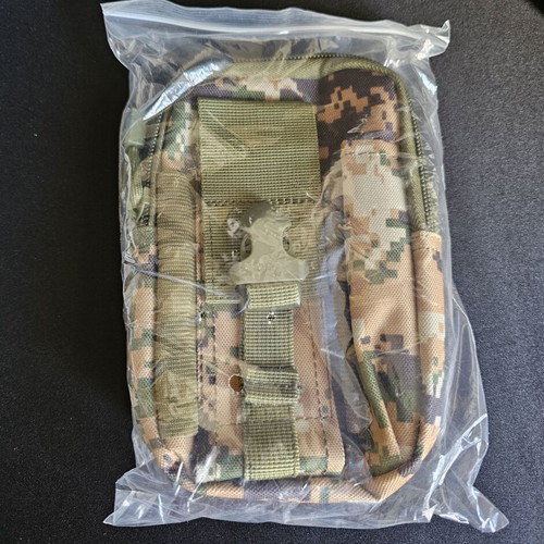 Tactical Molle τσαντάκι μέσης καινούργιο, αδιάβροχο με θήκη για κινητό