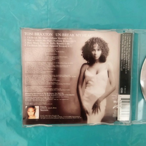 Toni Braxton, Seal, Mono CD like new, singles