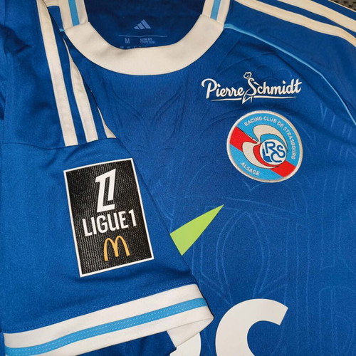 Emanuel Emegha Jersey with Autograph Strasbourg Size M New Authentic