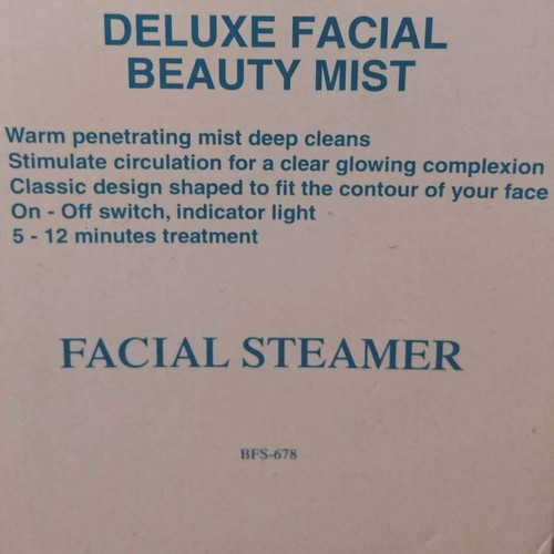 Nutrimetics Facial Steamer new