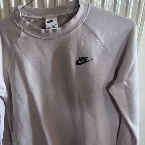 Nike women's sweatshirt used, size S, white and beige