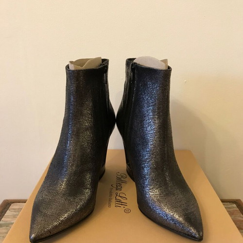 Bottega Veneta ankle boots new, gray silver, size 37