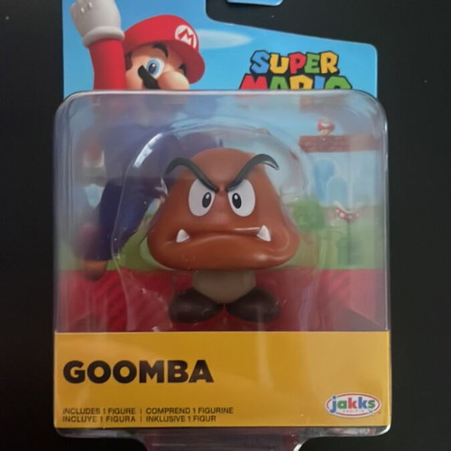 World of Nintendo Goomba Super Mario 2.5" collectible figure new