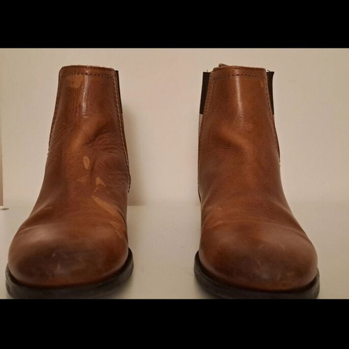 Tommy Hilfiger ankle boots used, camel, size 40