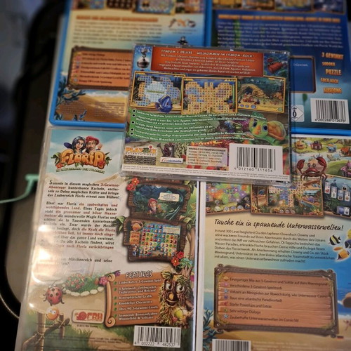 PC games used for very young children, pack of 5
