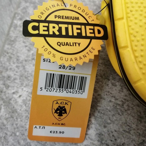 AEK BC Kids Yellow Beach Clogs new Size 28/29