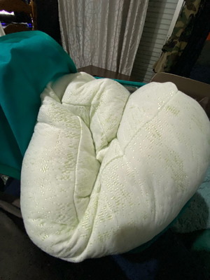 Memory foam pillow new, unused
