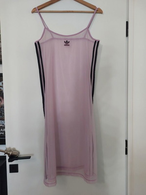 Adidas Originals see-through dress, size 34, lilac