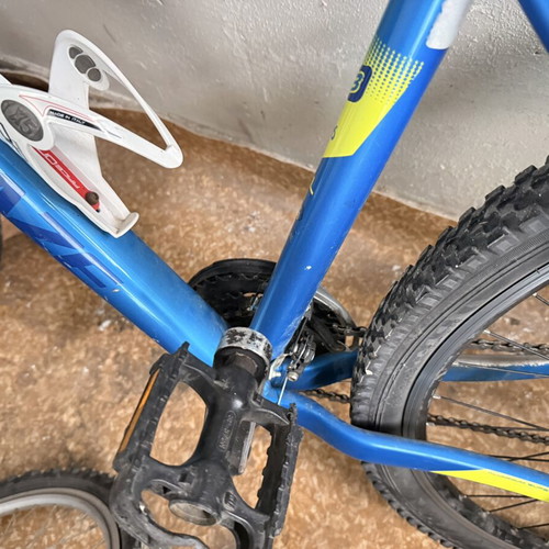 Shockblaze city bike like new, 20 inch, blue, men's