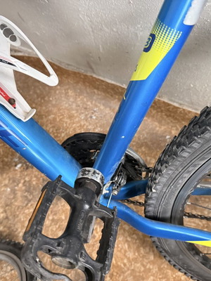 Shockblaze city bike like new, 20 inch, blue, men's
