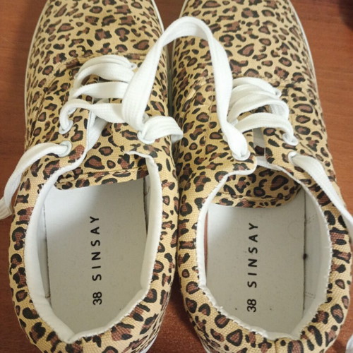 Sinsay Jaguar women's shoes size 38 like new, colorful