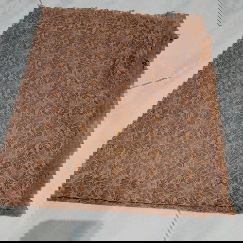Cotton lace in brown beige shades new