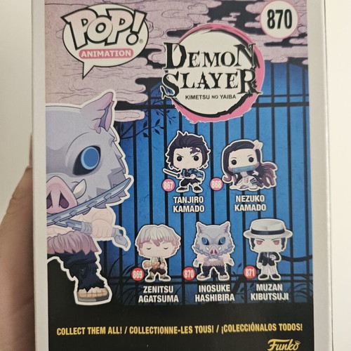 Inosuke #870 Funko Pop used with box damage