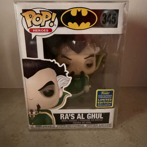 Funko POP Heroes Batman Ra's Al Ghul 345 Vinyl Figure 2020 Summer Convention Exclusive
