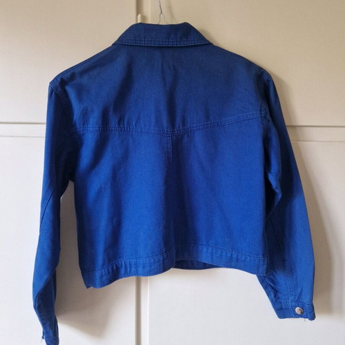 Blue denim jacket like new, no Small-Medium