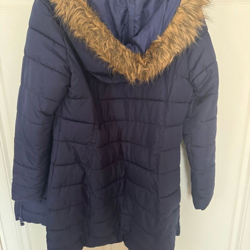 Us Pollo Assn Puffer Coat σαν καινούργιο, μπλε, μέγεθος L