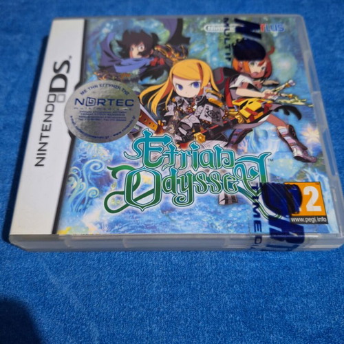 Etrian Odyssey Nintendo DS new rare collectible game