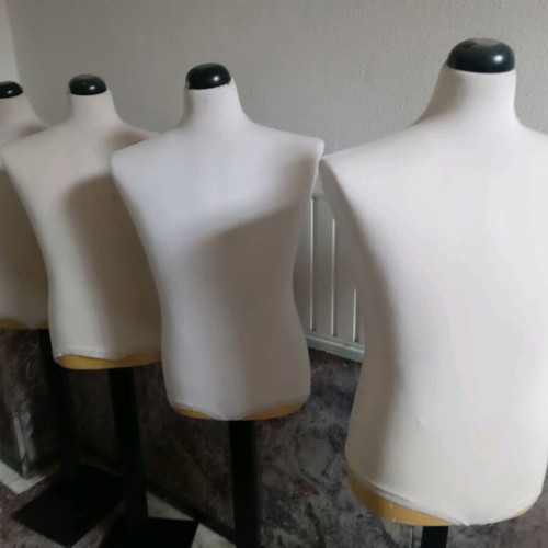 Sewing mannequins used, pack of 4, for display