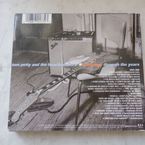 Tom Petty Anthology Through The Years double CD digipack like new