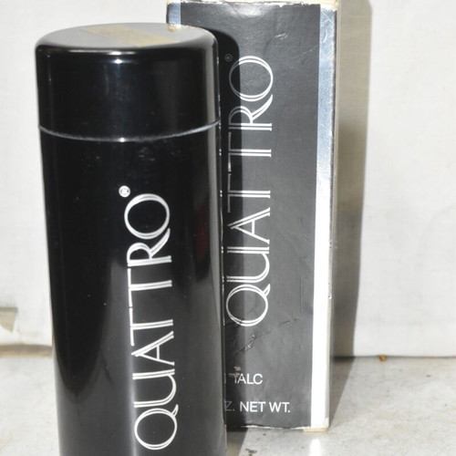 Mary Kay Quattro Talc 75g shaker used with box vintage collectible