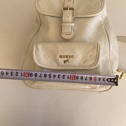 Guess women's backpack like new, white