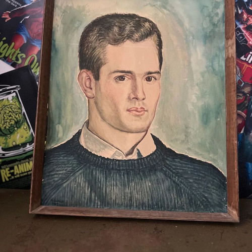 Oil painting signed by A. Glinos 1965, like new