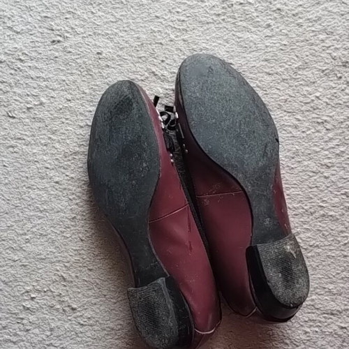 Ballerinas size 37 vintage used, low heel