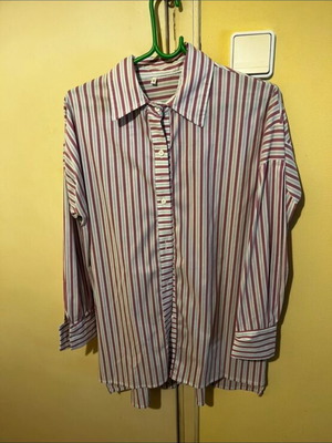 Striped shirt XL new with back design