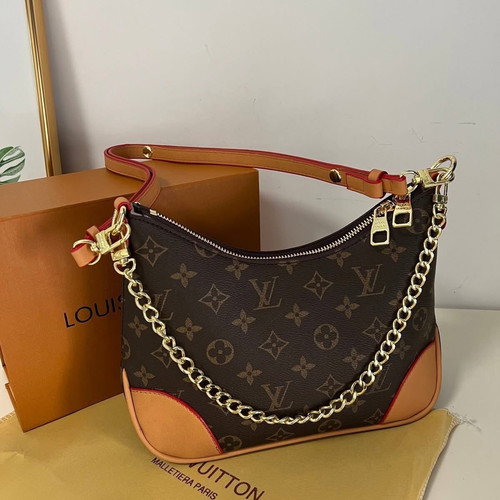 Louis Vuitton shoulder bag new, brown with dust bag