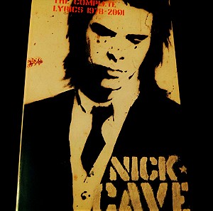 Βιβλίο Nick Cave - The Complete Lyrics 1978-2001 .