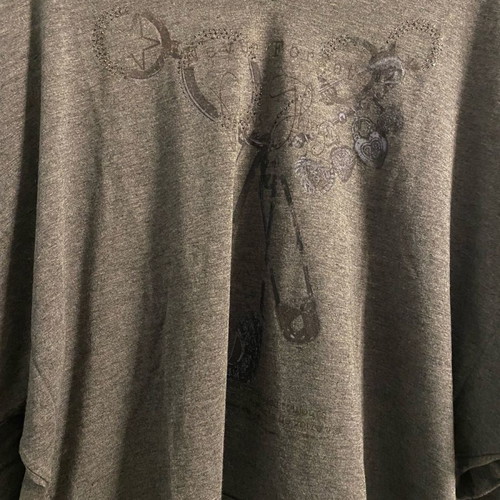 Garantie blouse batwing style XL used, gray
