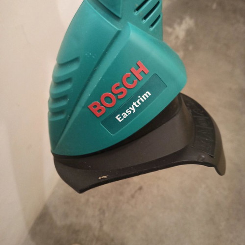 Bosch electric string trimmer used without spool