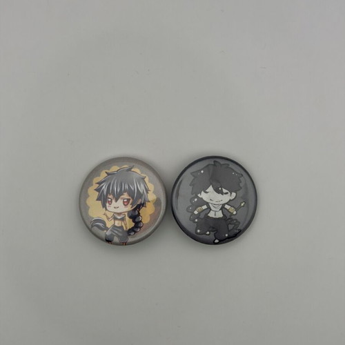Καρφίτσες anime Magi, Durarara!! και Sibylline Meynet σαν καινούργιες