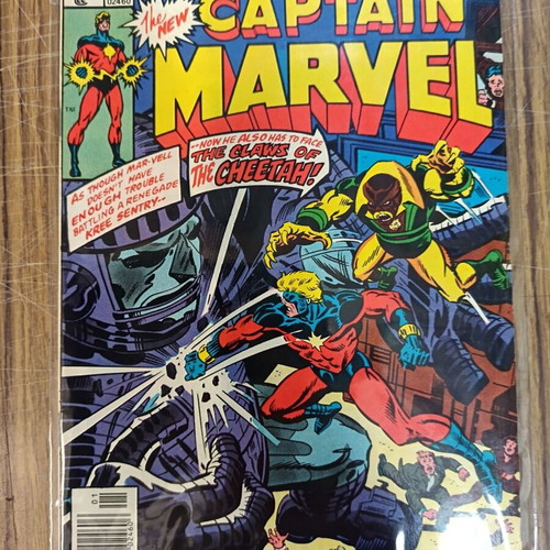 Captain Marvel (1968) Marvel Comics used, foreign language