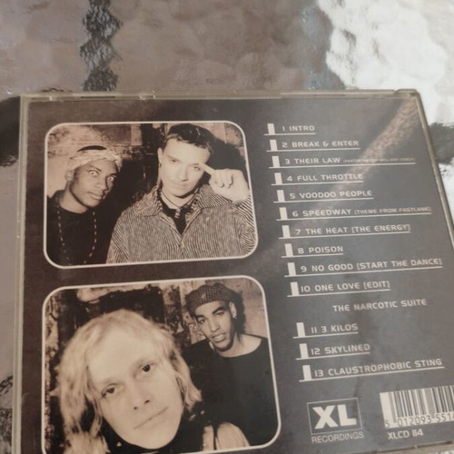 The Prodigy Music for the Jilted Generation CD, XL Recordings 1994 UK edition