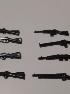 Lego City Agents WW II Rifles Pack of 8 New