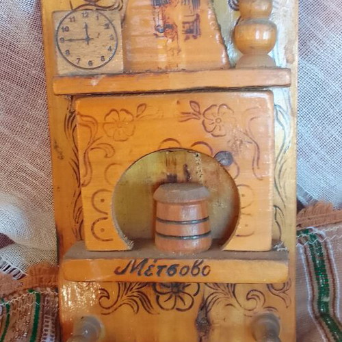 Wooden traditional Metsovo souvenir like new