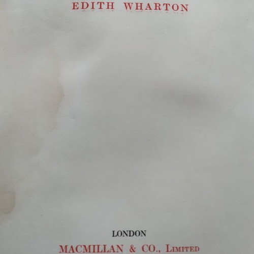 Xingu and Other Stories by Edith Wharton used English book 1916 edition