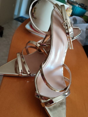 Formal wedding high heels, 2 pairs, size 37, new
