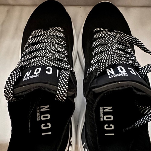 Dsquared2 Fly Sneakers like new, size 43, black