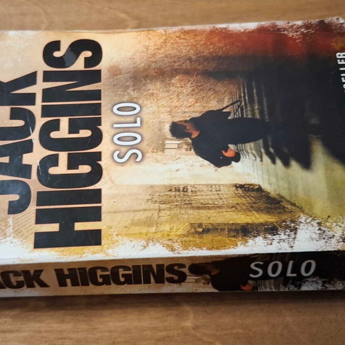 Solo by Jack Higgins book used, English